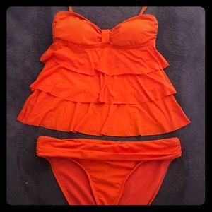 Kenneth Cole Reaction two piece Tankini bikini